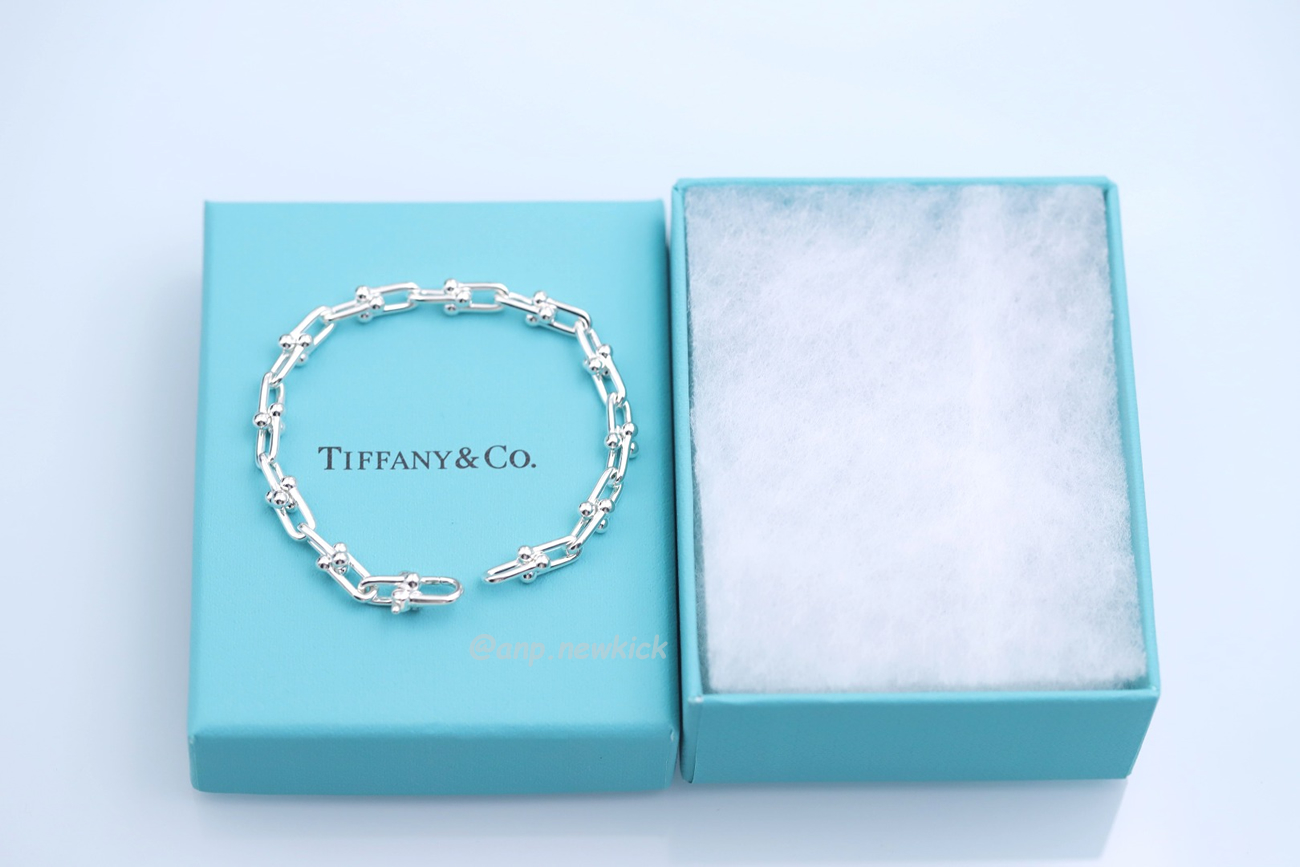 Tiffany Hardwear Sterling Silver Large Buckle Bracelet (2) - www.newkick.vip